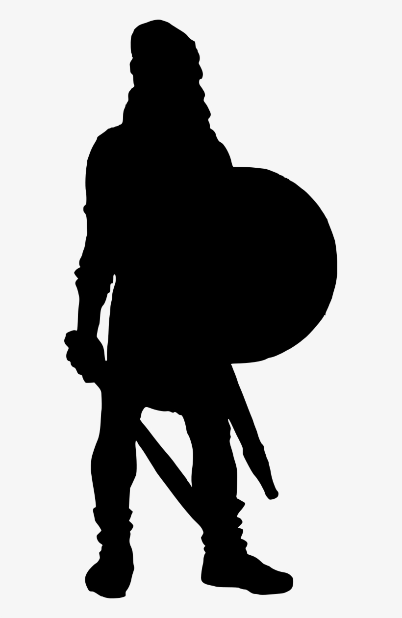 Trojan Head Silhouette At Getdrawings - Warrior Silhouette Png, transparent png