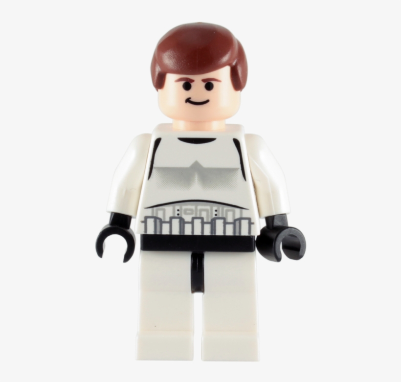 Lego Han Solo Flesh Stormtrooper Disguise Minifigure - Lego Han Solo Stormtrooper, transparent png