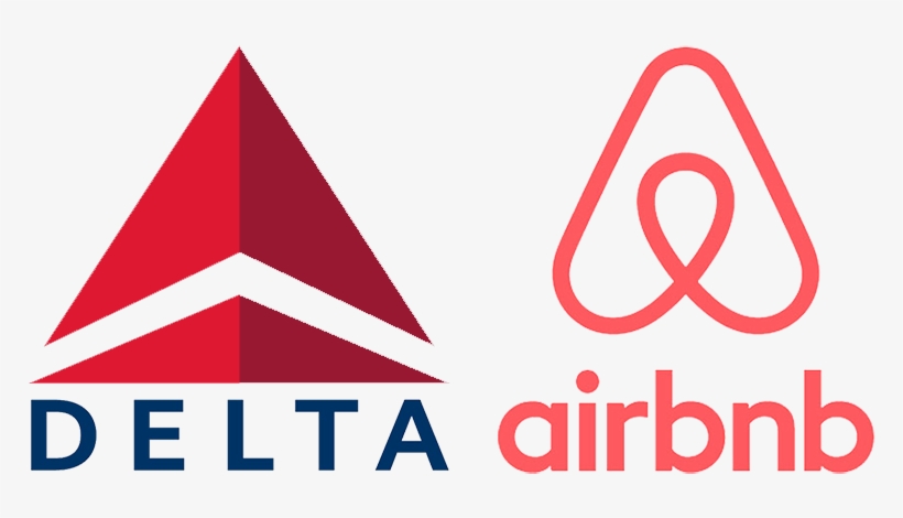 Delta Airbnb Partnership Logos Airbnb Partnering With Delta