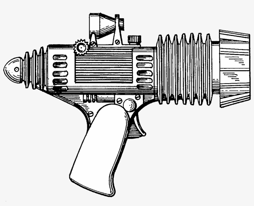 And That's Why I Think Lucas Felt He Had To Change - Zap Gun Wall Clock, transparent png