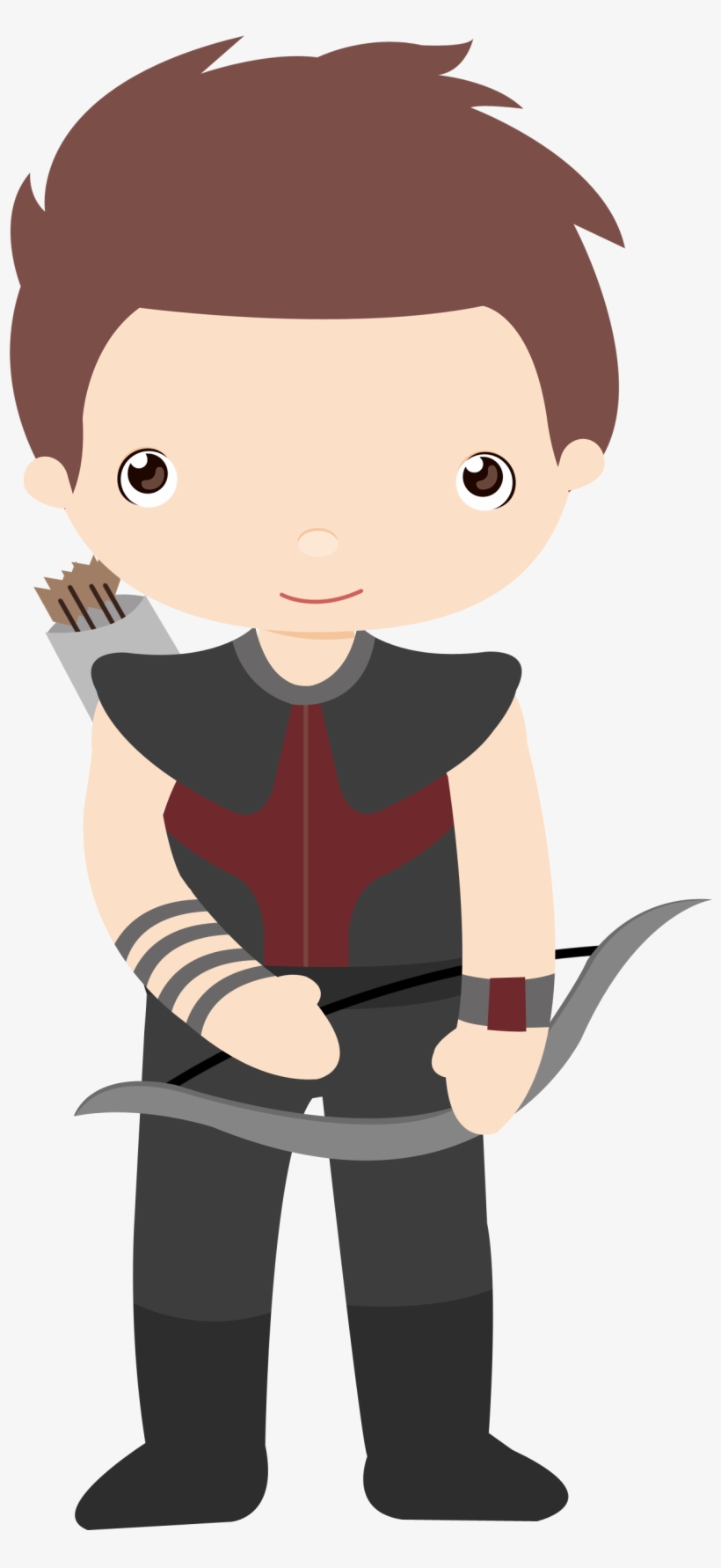 Hawkeye Png Png Image - Arqueiro Minus, transparent png