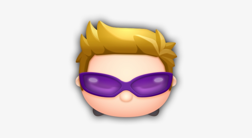 Hawkeye Clipart Marvel - Tsum Tsum Marvel Clipart, transparent png