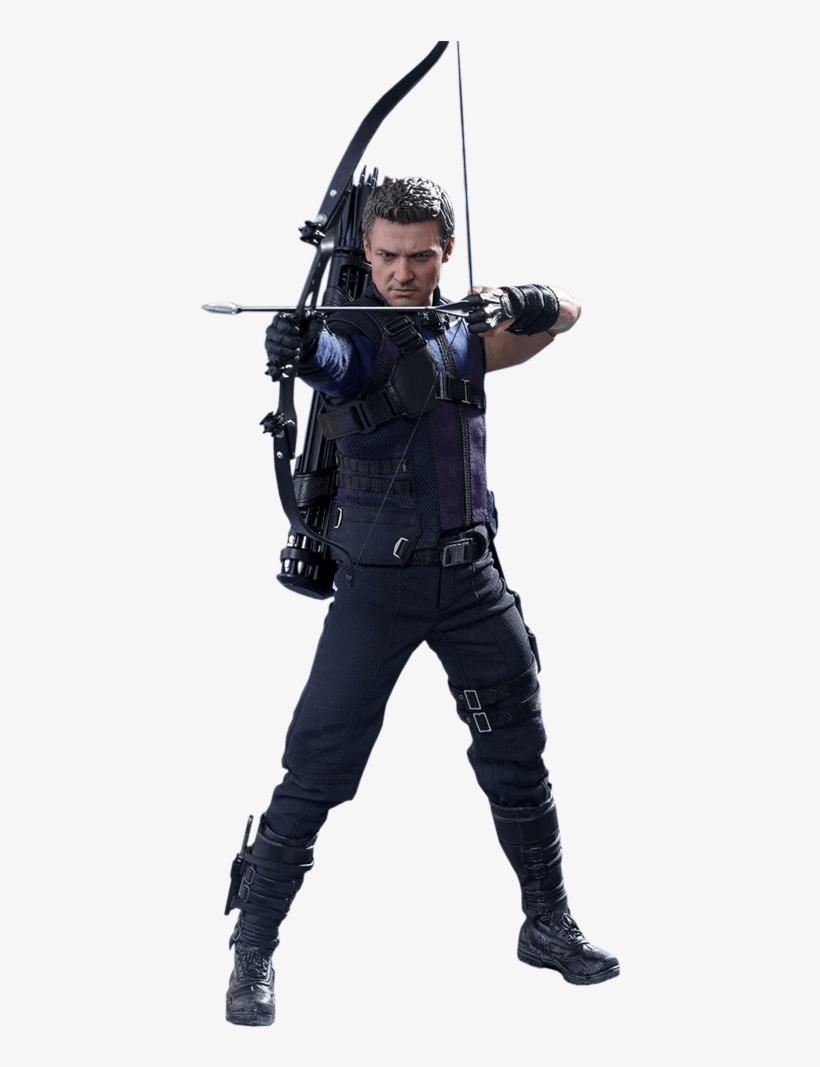 Boneco Hawkeye - Marvel Captain America: Civil War Sixth Scale Figure:, transparent png