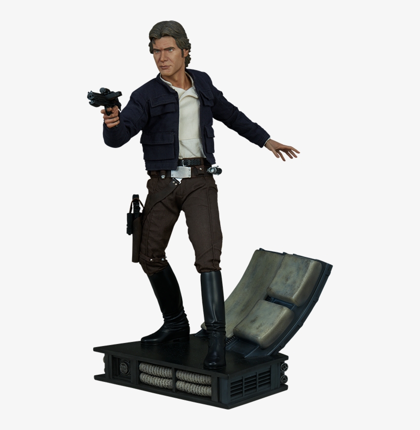 Han Solo Premium Format™ Figure - Star Wars Empire Strikes Back Han Solo, transparent png