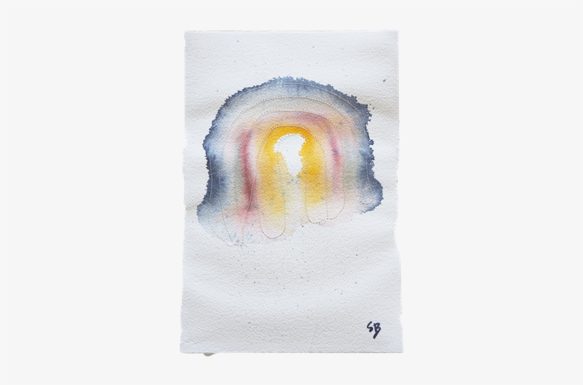 Shop The One Of A Kind Rainbow Water Colour Art Piece - Watercolor Paint, transparent png