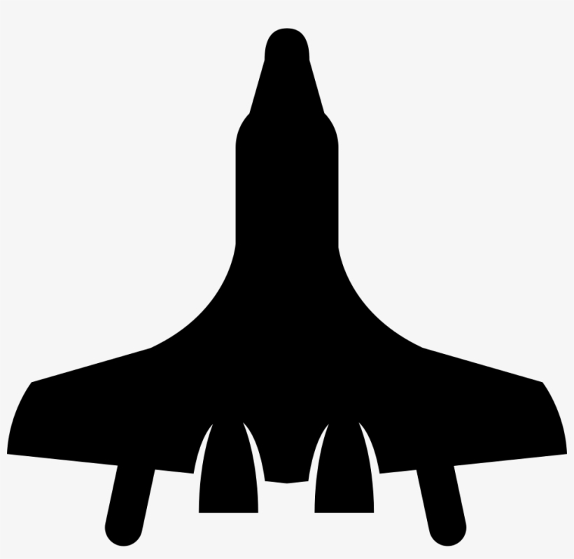 Fighter Jet Plane - Avion De Chasse Icone, transparent png