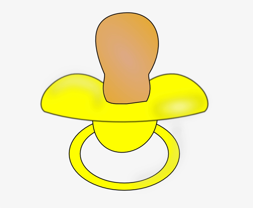 Pacifier Clip Art Free - Dummy Clipart, transparent png