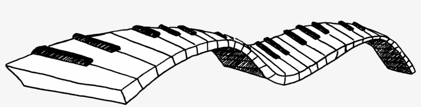 Piano Keys Clipart - Piano Keys Png Clipart, transparent png