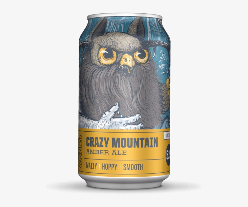 Crazy Mountain Crazy Mountain Can - Crazy Mountain Creedence Pilsner, transparent png