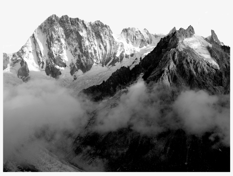 1987 - Grandes Jorasses, transparent png