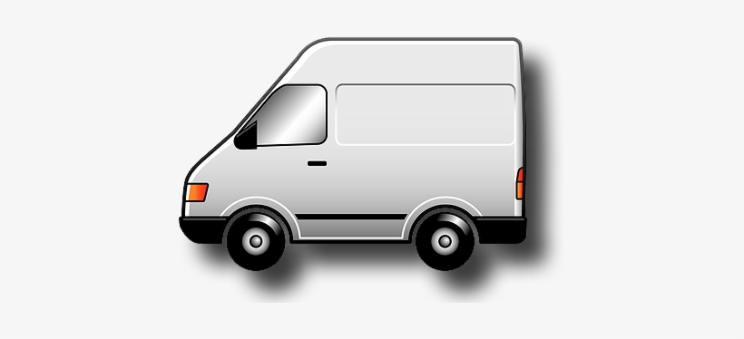 Service Van Cliparts - Delivery Van Clipart Png, transparent png