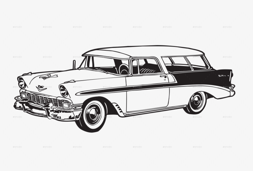 Collection Of Free Cars Drawing Zombie - Car Wall Mural - Ghostbusters, transparent png