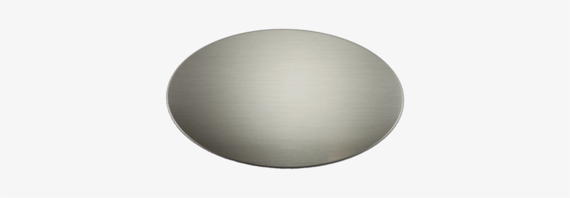 2 1/2″ X 4 5/16″ Satin Nickel Silver Ovals - Silver, transparent png