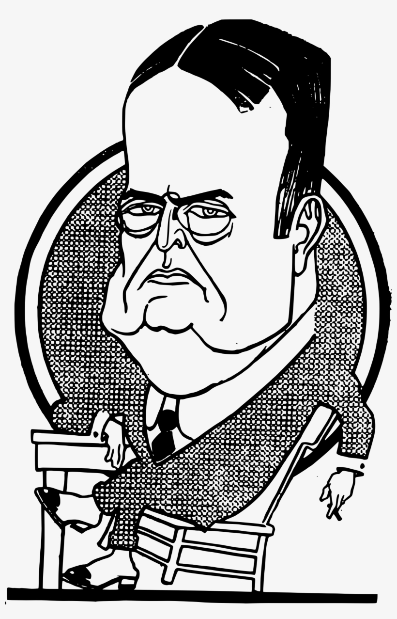 This Free Icons Png Design Of Fat Man At A Desk, transparent png