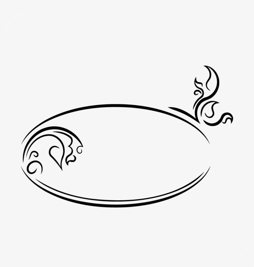 Oval Border Decal - Oval Border Png, transparent png