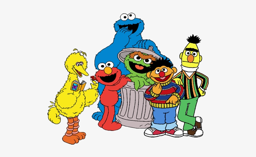 Graphic Free Download At Getdrawings Com Free For Personal - Sesame Street Characters Png, transparent png