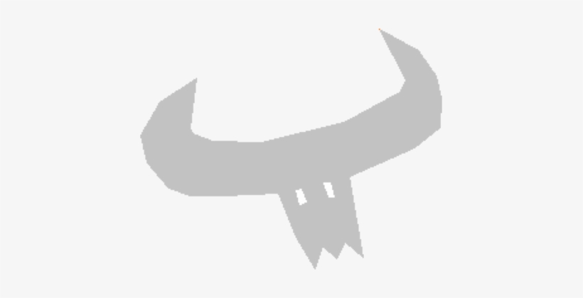 Skull Cattle Animal Thumb Greeting & Note Cards - Cattle, transparent png