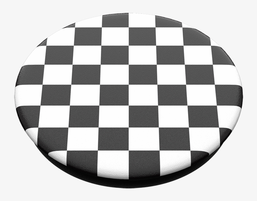 Checker Black, Popsockets - Paint A Checkerboard On Your Table, transparent png