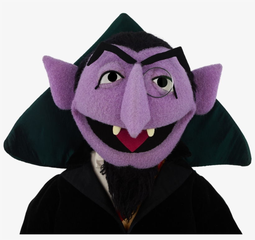 Sesame Street Clipart Count Dracula - Vampire From Sesame Street, transparent png