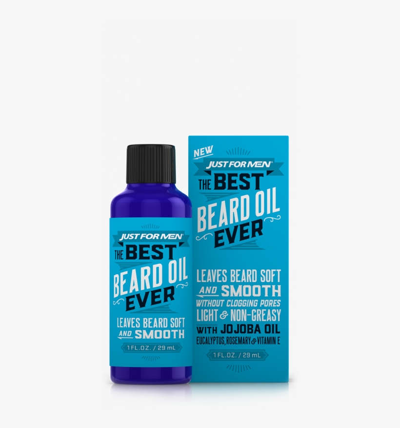 The Best Beard Oil Ever - Just For Men Beard Oil, transparent png