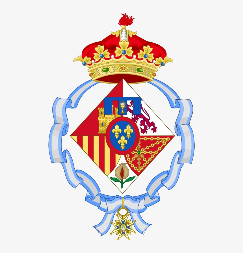 Coat Of Arms Of Hrh Infanta Elena, Duchess Of Lugo - Infanta Elena, Duchess Of Lugo, transparent png
