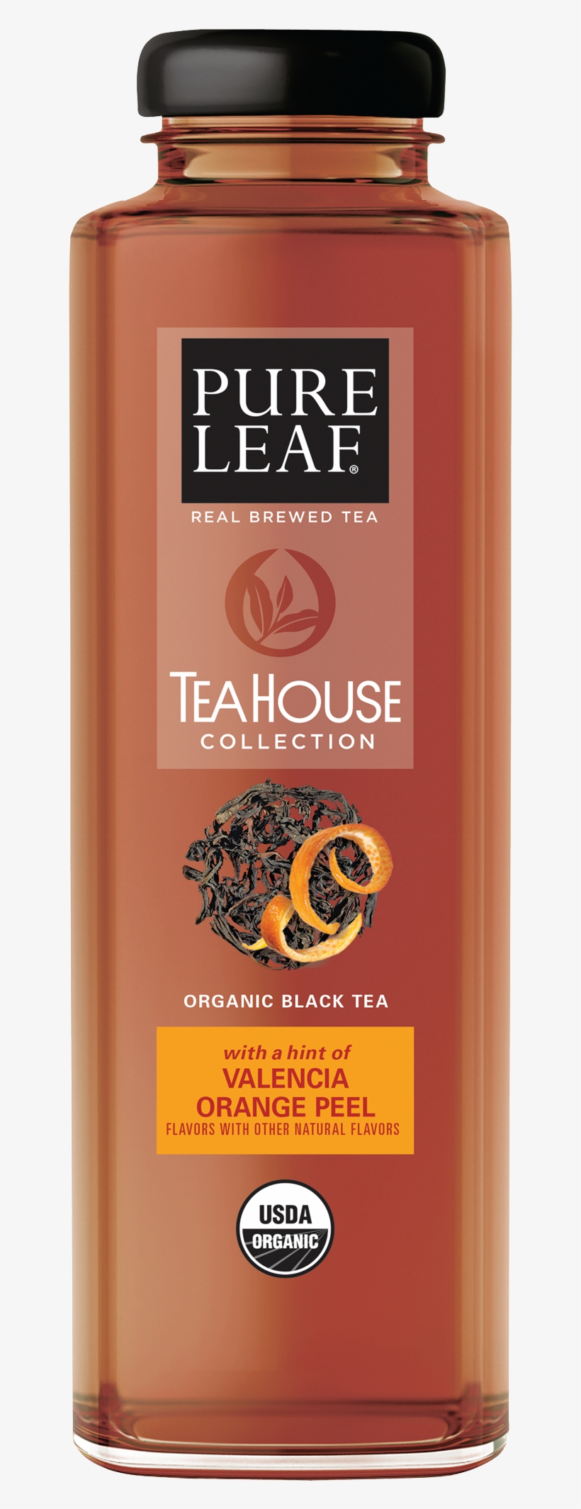 Tea House Collection Valencia Orange Peel - Pure Leaf Organic Black Tea, Sicilian Lemon, transparent png