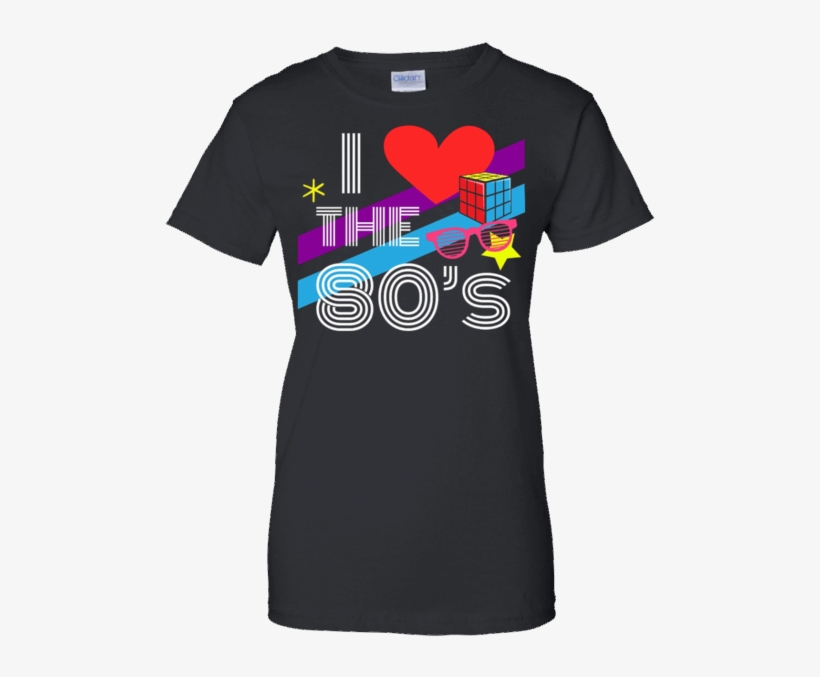 I Love The 80s Shirt - Chihuahua Tee Shirts, transparent png