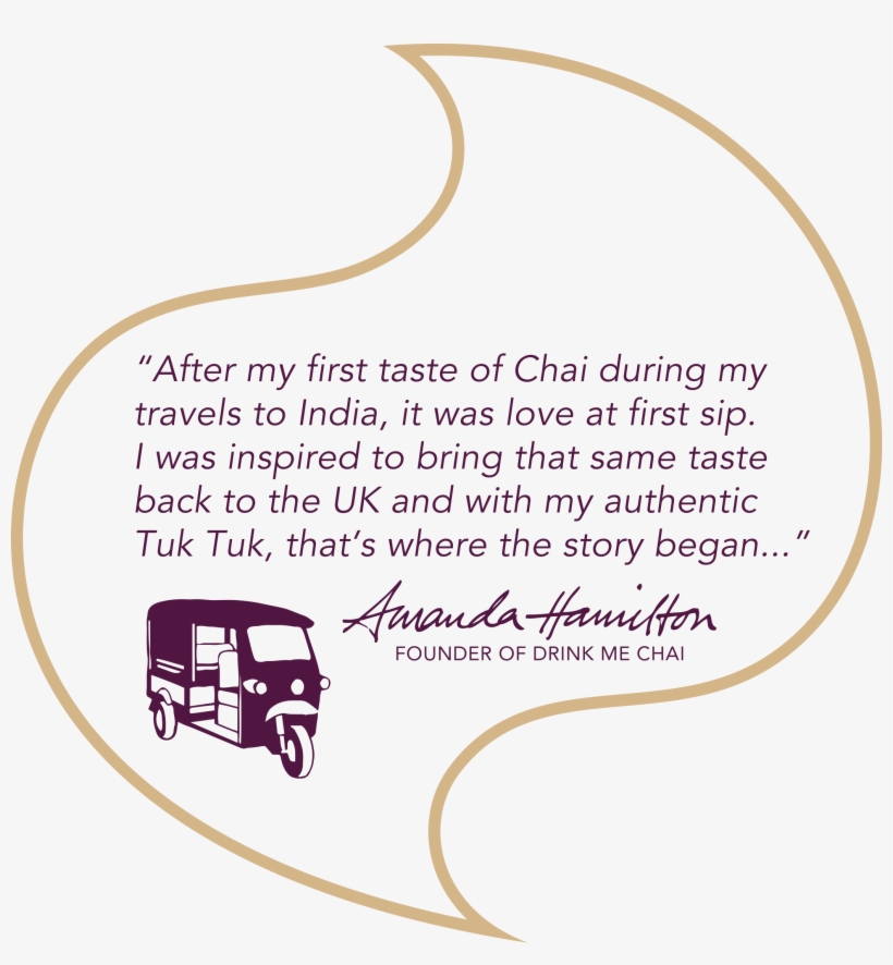 Tuk Tuk Story - Drink Me Spiced Chai Latte 250g, transparent png