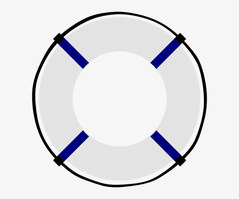 How To Set Use Life Ring Blue And White Svg Vector, transparent png