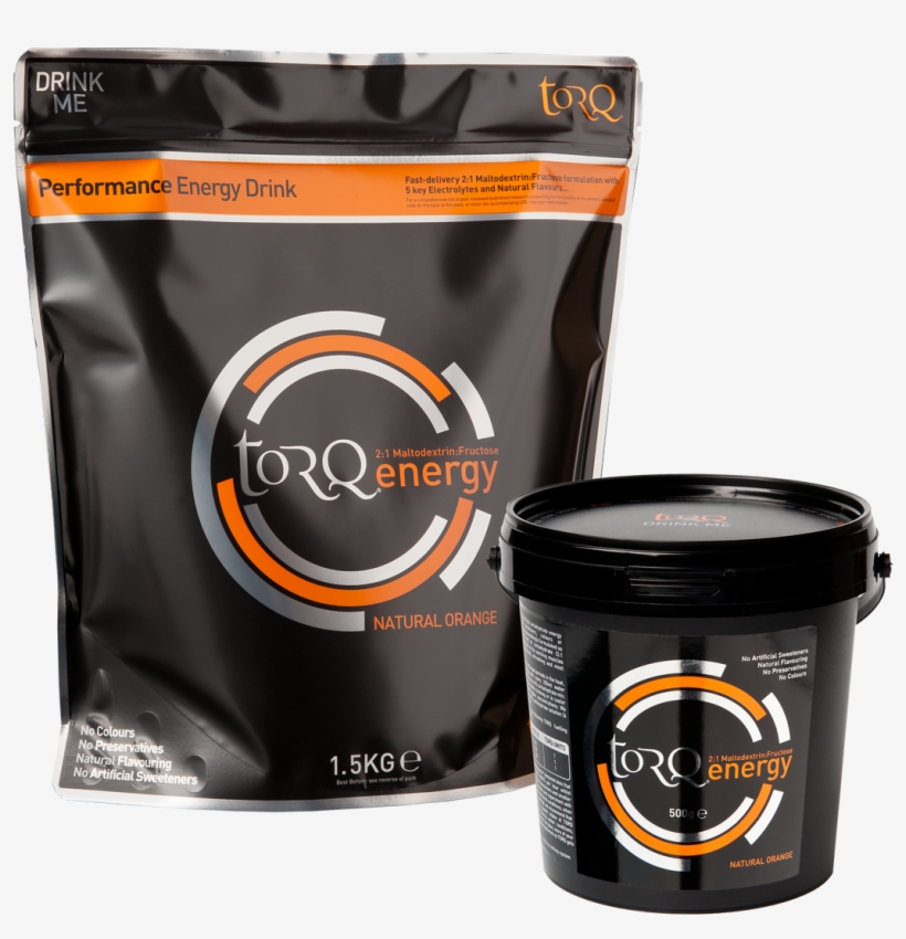 Torq Energy Natural Orange Torq Energy Drink Powder 500g 500g