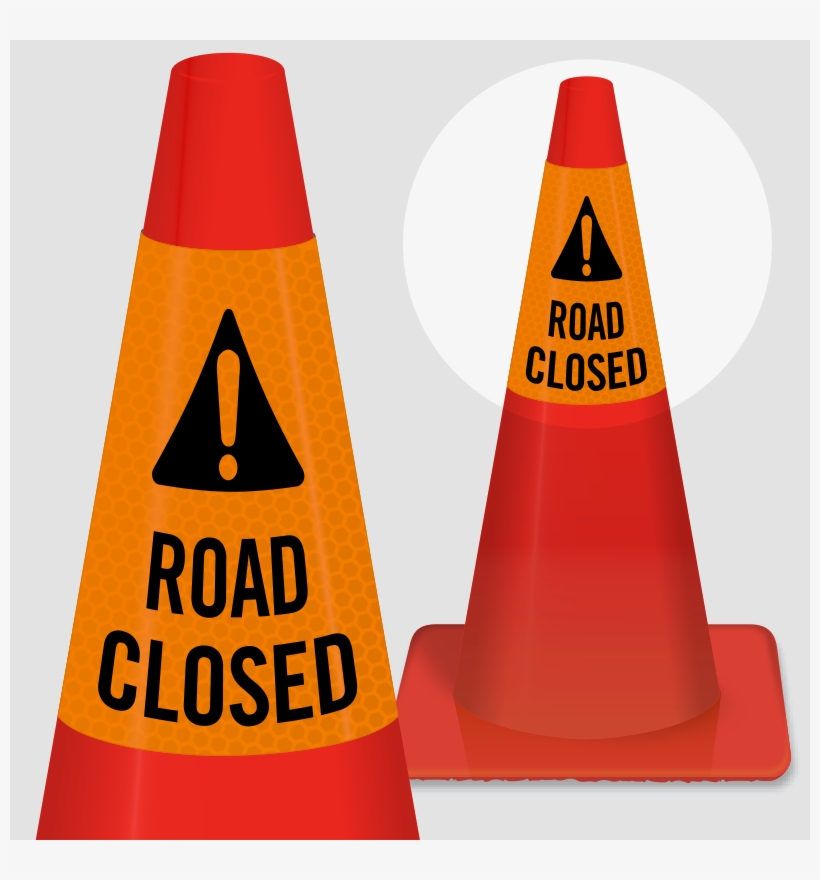 Road Closed Cone Collar - Rally Obedience, transparent png