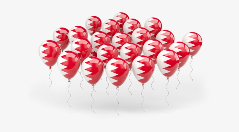 Illustration Of Flag Of Bahrain - Bahrain Flag Balloon, transparent png