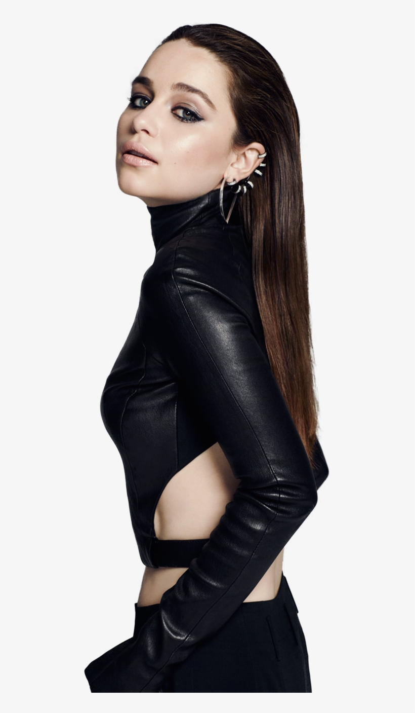 World Country Magazines - Emilia Clarke Leather, transparent png