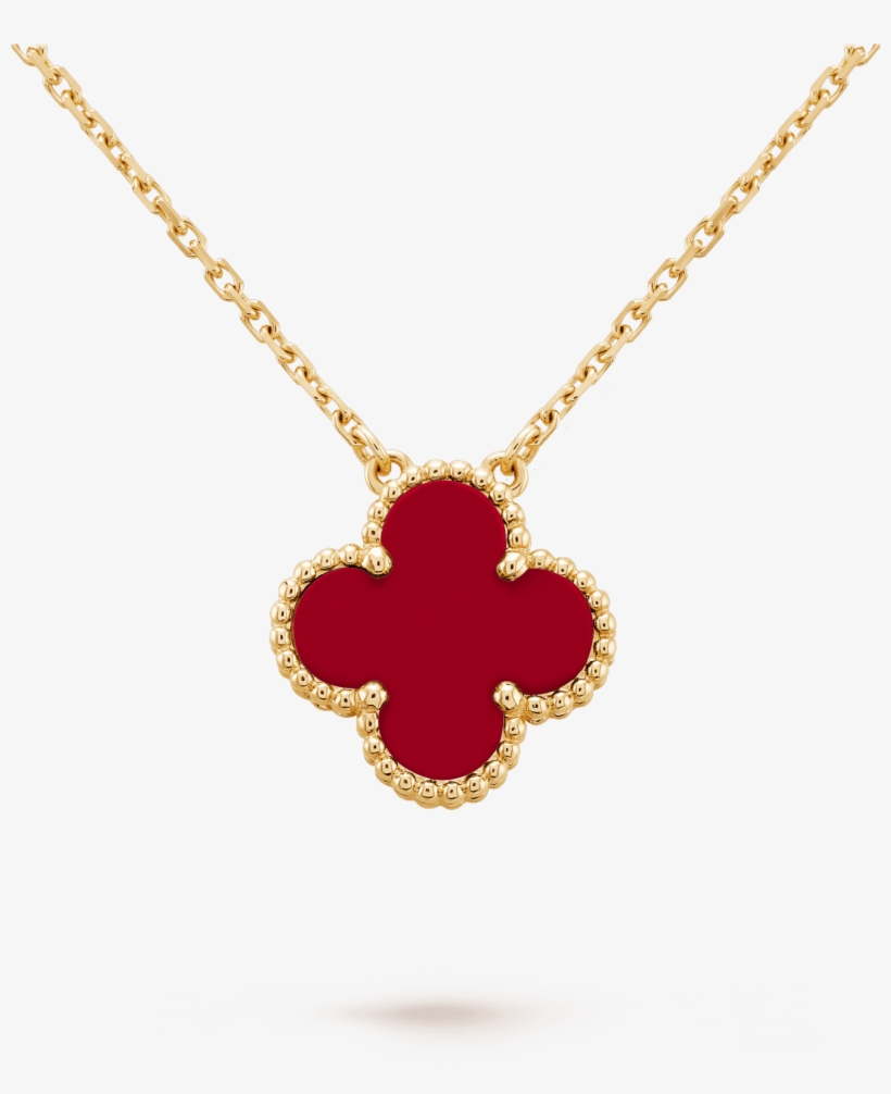 Vintage Alhambra Pendant, - Van Cleef And Arpels Necklace, transparent png