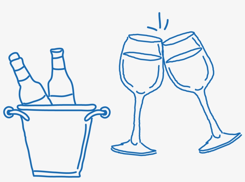 Wine Glass Doodle, transparent png