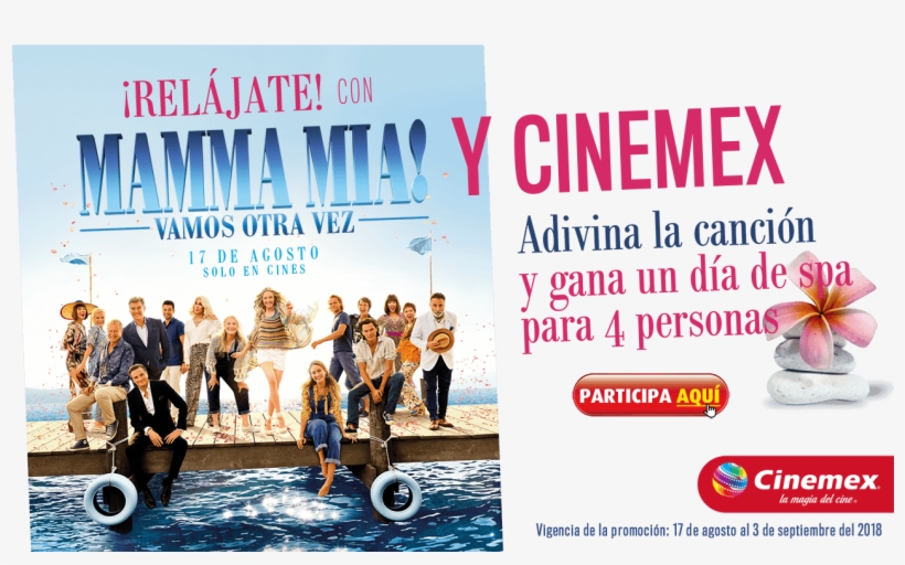 Mamma Mia Here We Go Again Bluray Cover, transparent png