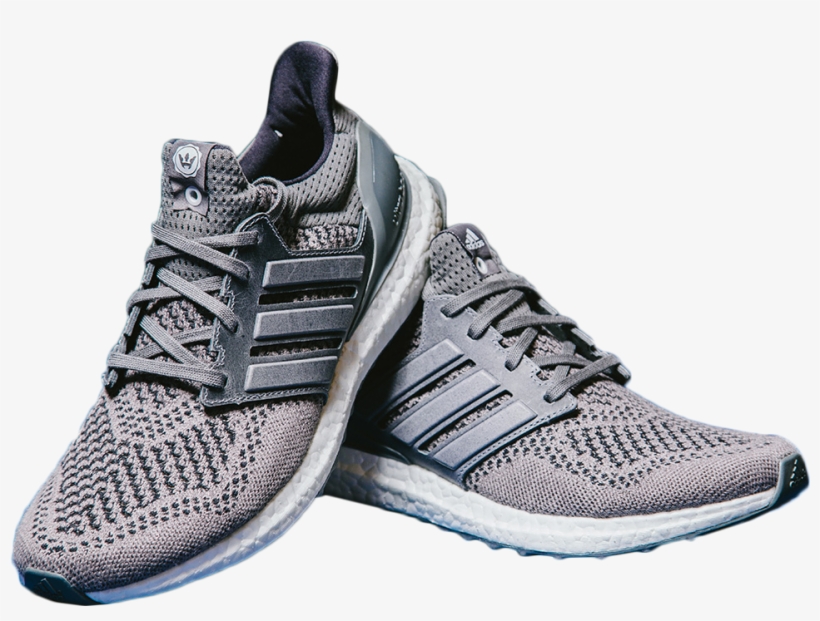 9 Sneaker Collabs Of 2016 We're Totally Eyeing - Adidas Ultra Boost Highsnobiety Grey, transparent png