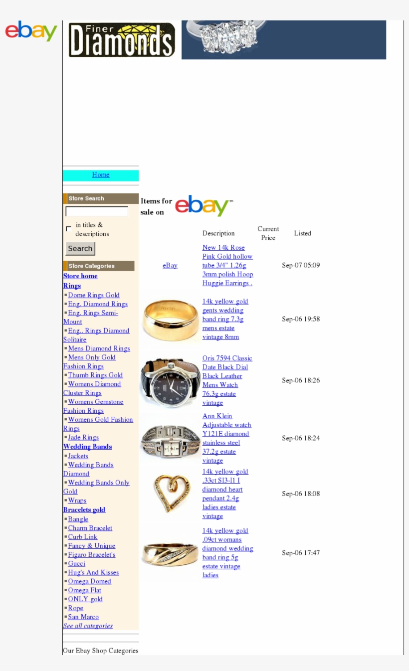 Finer Diamonds Competitors, Revenue And Employees - Ebay, transparent png