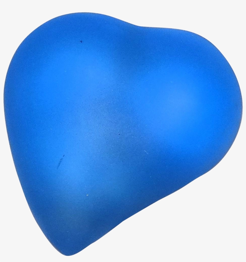 Kosta Boda Frosted Rare Blue Heart For Your Valentine - Heart, transparent png