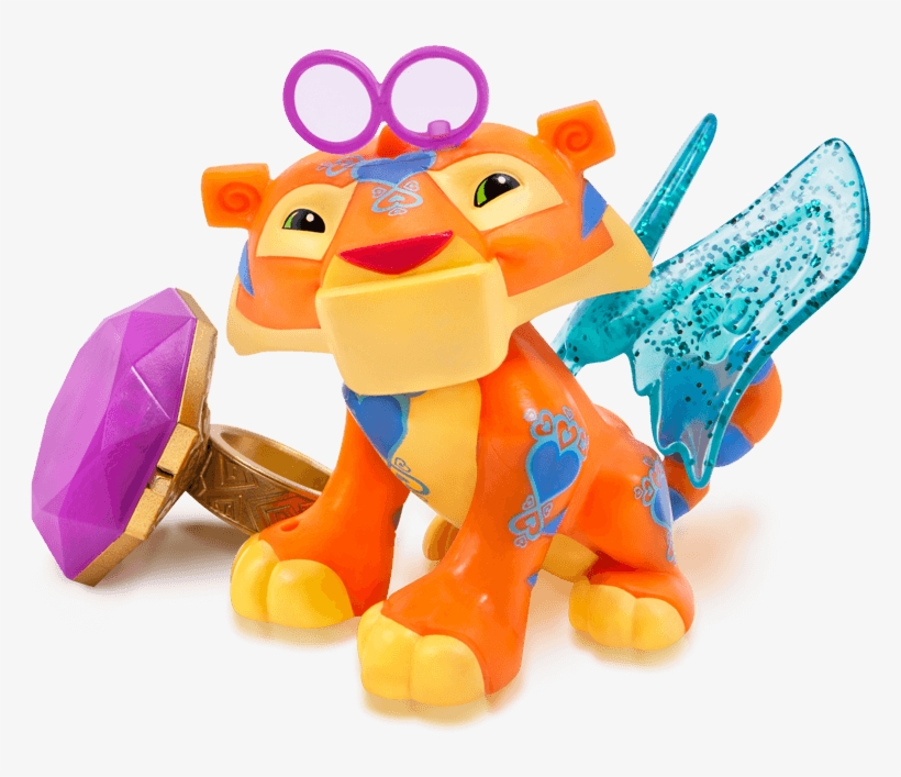 Sparkle Tiger With Lightup Ring - Animal Jam Light Up Friends With Ring Sparkle Tiger, transparent png