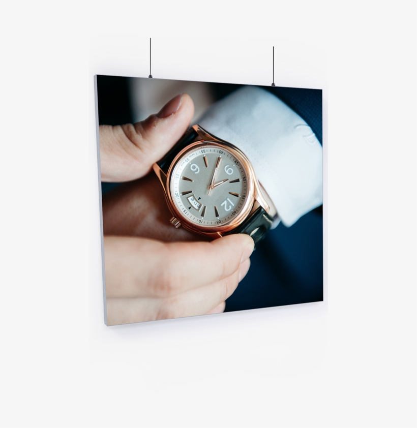 Hanging Fabric Frame - Watch, transparent png