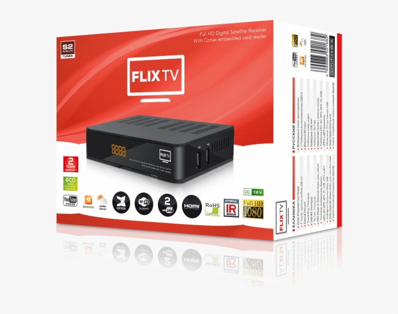 The Czech Dth Platform Flix Tv Is Now Available In - Flix Tv, transparent png