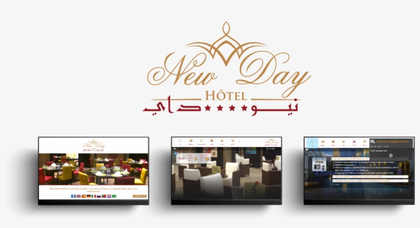 New Hotel Project In Algeria - Happy New Year Moving Annoucement : Mod Home Card, transparent png