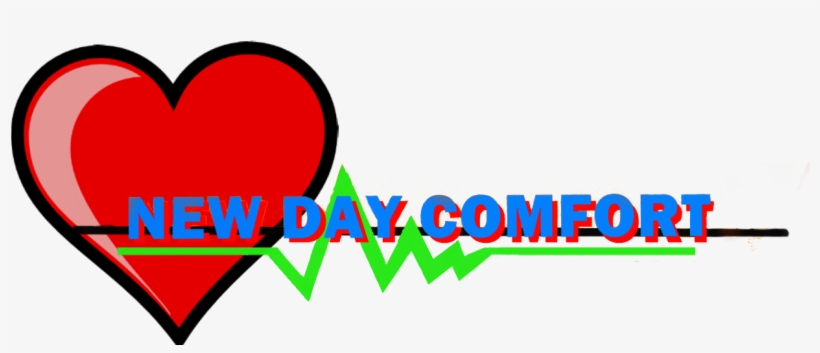 New Day Comfort Home Care - Heart Feet Yellow Tile Coaster, transparent png