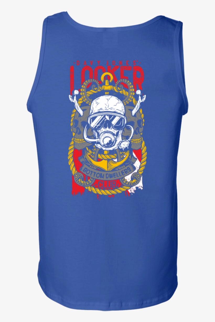 Davy Jones Locker Bottom Dwellers Club Tank Tops - Davy Jones Locker Shirt, transparent png