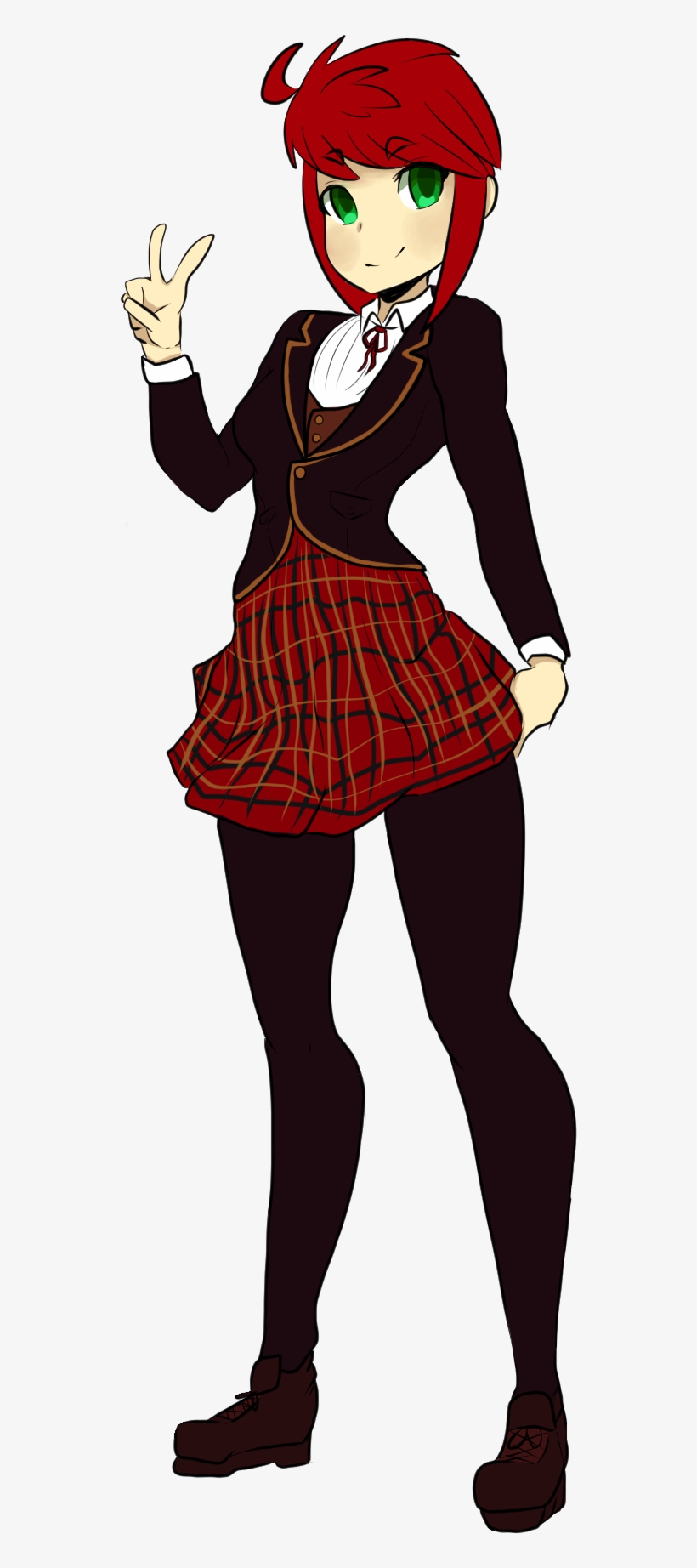 “my Rwby Oc, Saiune, In The School Uniform - Rwby Pyrrha School Uniform, transparent png