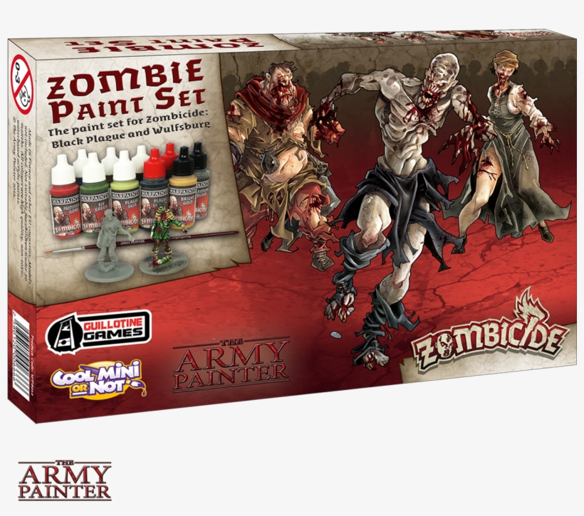 Zombicide Black Plague Paint Set Zombicide Com Black Plague 1280x1280 PNG Download PNGkit