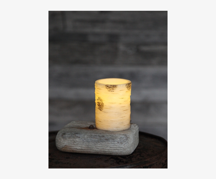 Led Pillar Candle Bjork - Bjork Blockljus Led 10cm - Star Trading, transparent png
