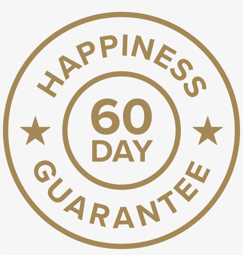 60 Day Happiness Guarantee - Parchment Early Learning Center Logo, transparent png