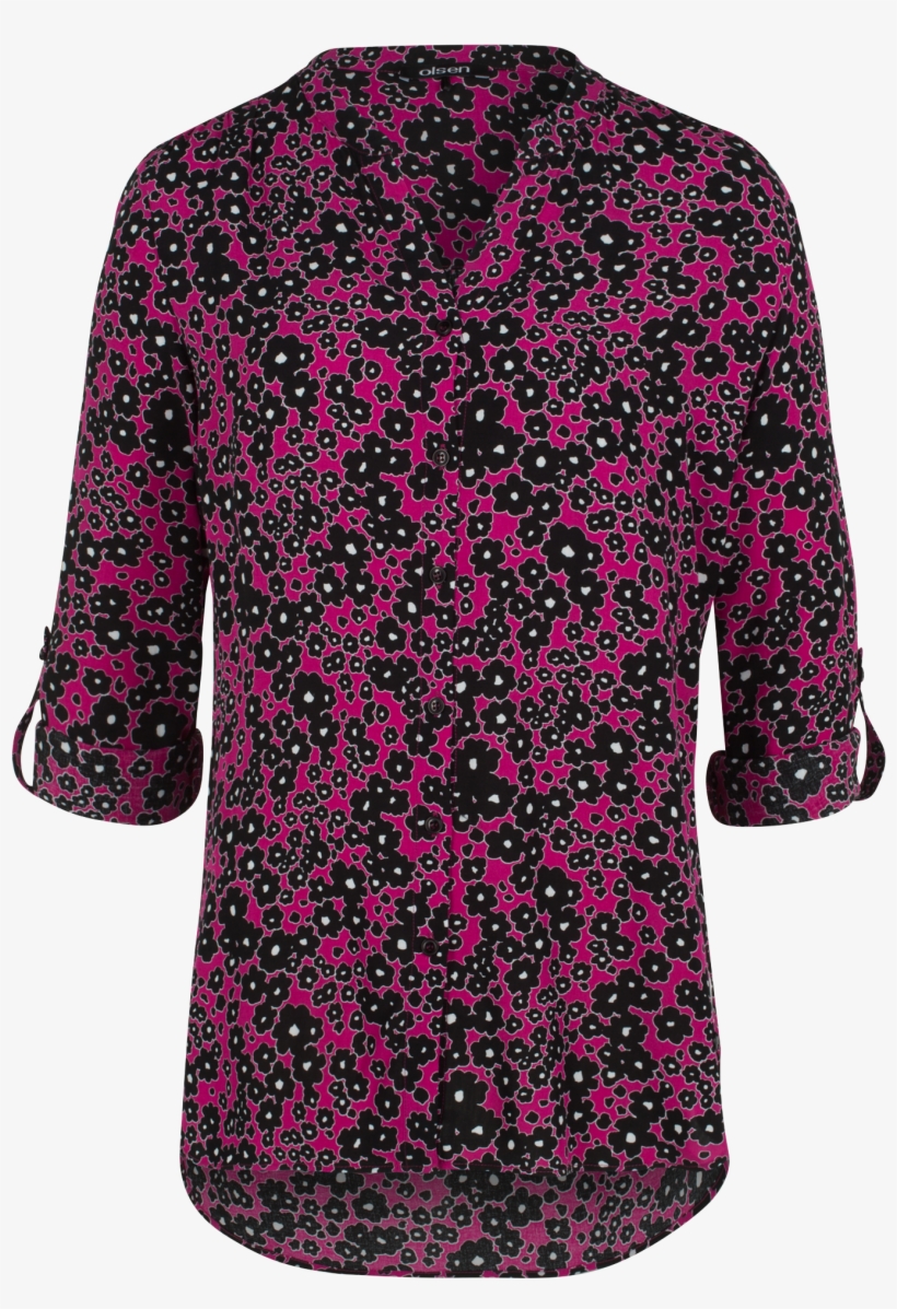 Blouse Flower Print - Blouse, transparent png